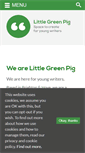 Mobile Screenshot of littlegreenpig.org.uk